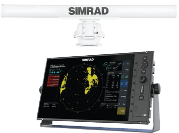 Simrad R3016 10 kW kit radar antenna 6 piedi è dedicato 16&quot; widescreen controllo radar Unità e 10 kW HD radar. Il kit include un&#39;unità di controllo radar R3016, piedistallo 10 kW e 6 antenna ft, proce
