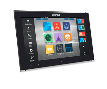 MO16-T. Schermo widescreen da 15.6 &quot;ad alta luminosità, multi-touch Risoluzione ad alta definizione 1366x768, luminosità 1000 nit Ingressi: HDMI, DVI, Composite Video (x2) Connettività N2K per control