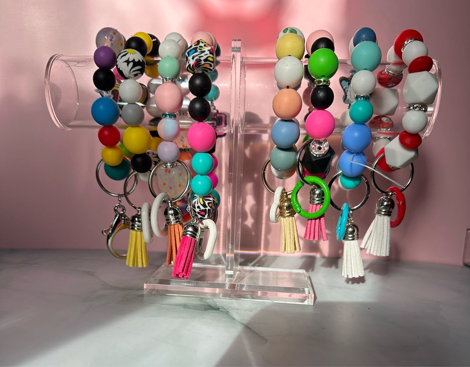 Key Rings Bracelet Style