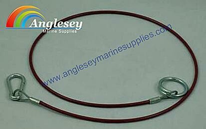 Safety Lanyard For Outboard Engine Bracket