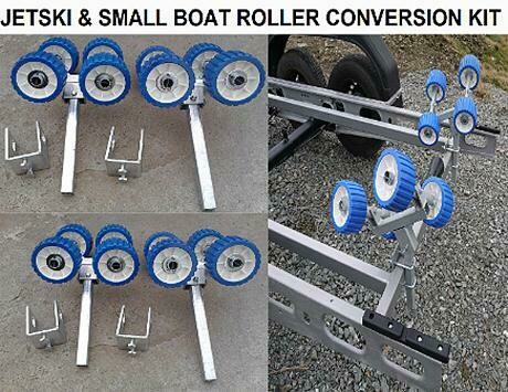 Set Of Four 4x Boat Trailer Roller Carriages