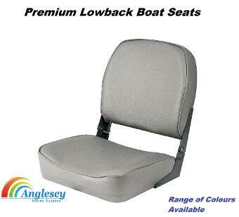 Premium low back boat seats (choice of colours)