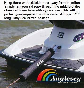 Jetski tow rope impeller protector