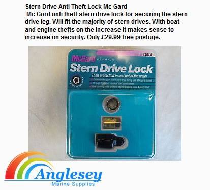 Stern drive lock Mc Gards