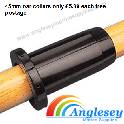 45mm boat oar collars rowing per pair