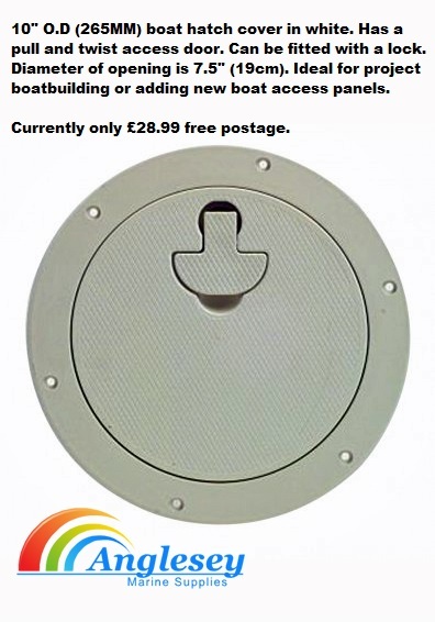 Round Boat Hatch 10&quot; Diameter