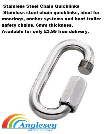 6mm Stainless Steel Chain Quicklinks