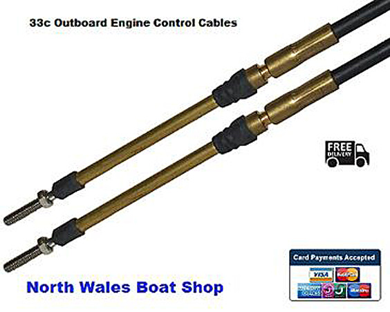 33c Outboard Engine Control Cable 9ft