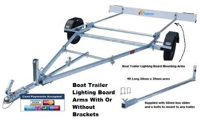 Boat Trailer Lighting Board Arms Without Brackets