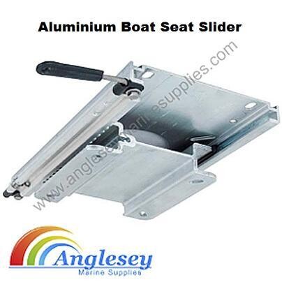 Aluminium boat seat slider