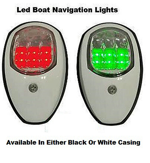 Boat Navigation Lights Led Per Pair Surface Mounted