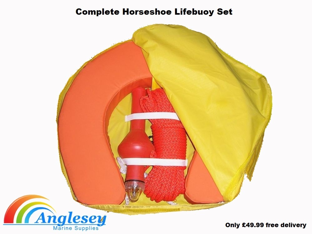 ​Complete Horseshoe Lifebuoy Set
