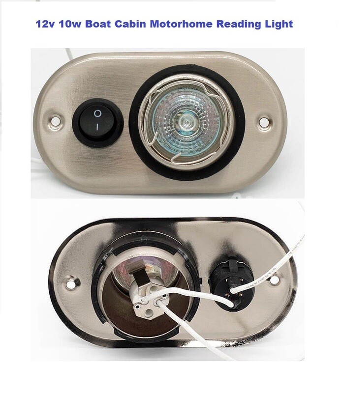 LED Boat Cabin Reading Overhead Spotlight 12v