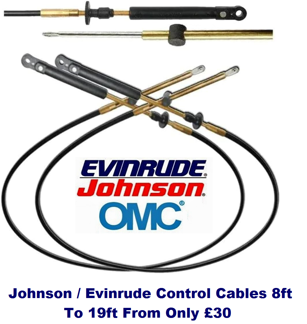 Johnson Evinrude Outboard Engine Control Cables