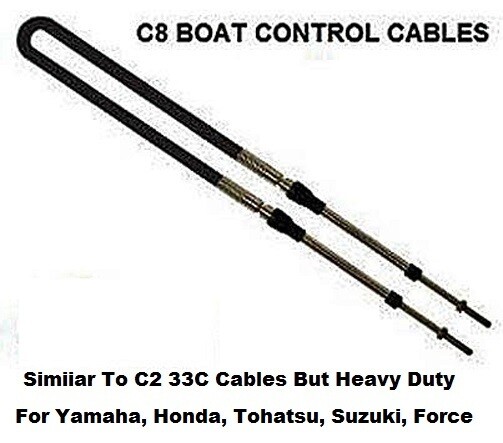 Outboard Engine Control Cables C8 Heavy Duty