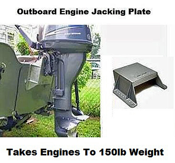 Outboard Engine Jacking Plate