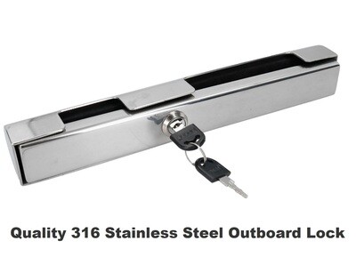Outboard Lock 316 Stainless Steel