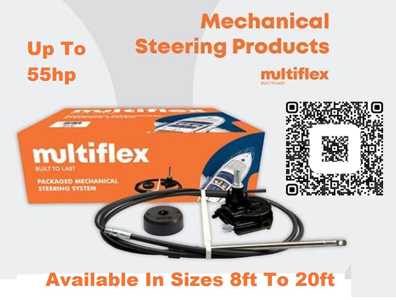 Boat Outboard Engine Steering Kit To 50hp