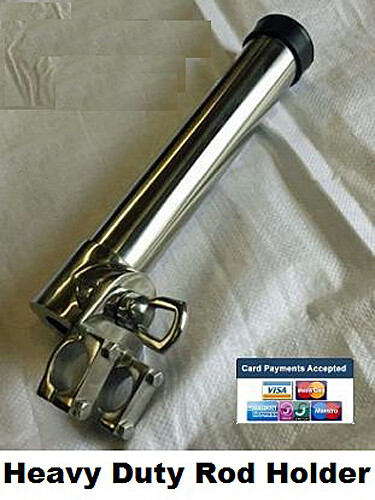 Stainless Steel Heavy Duty Rod Holder
