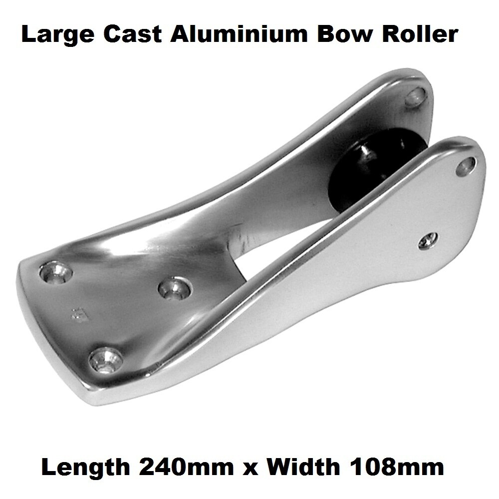 Large Cast Aluminium Bow Roller