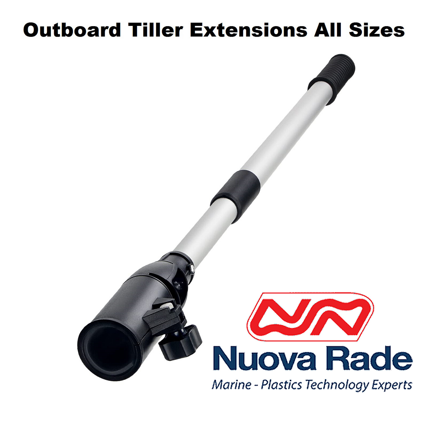 Outboard engine tiller extension