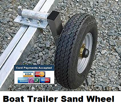 Boat trailer sandskipper wheel