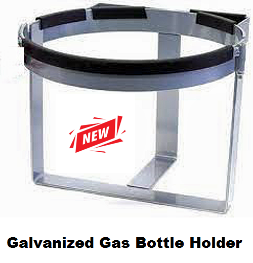 Boat motorhome gas bottle holder