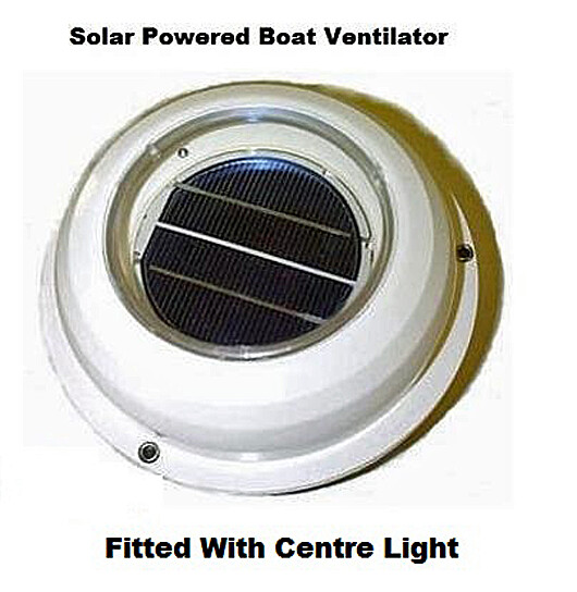 Solar Powered Boat Ventilator