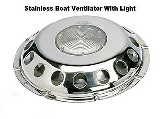 Solar Powered Boat Vent