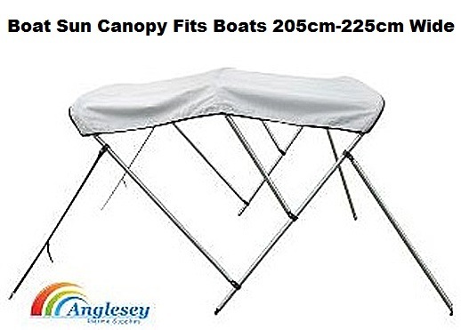 Bimini Boat Sun Cover 205cm-225cm Wide