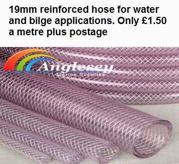 Boat bilge pump and water hose