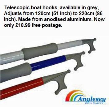 Telescopic boat hooks