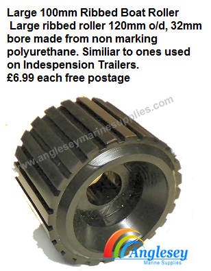 Boat Trailer Ribbed Roller