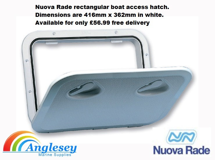 Nuova Rade Rectangular Boat Hatch