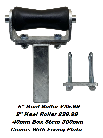 Boat Trailer Keel Rollers On T Bar