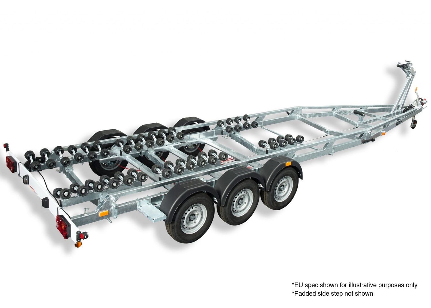 Boat Trailer 3.5 Ton Multi Rollers