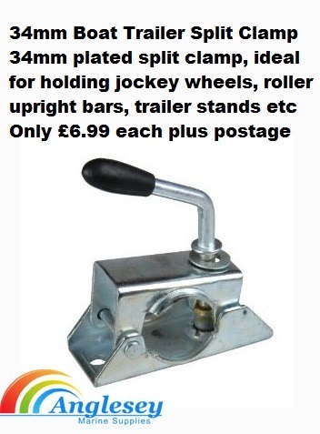 34mm Boat Trailer Split Clamp