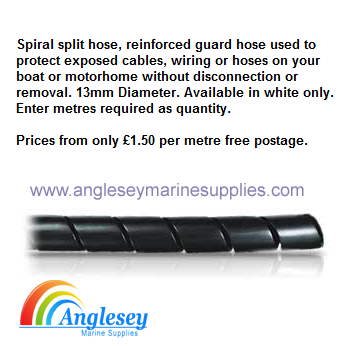 17mm boat wiring guard spiral ducting