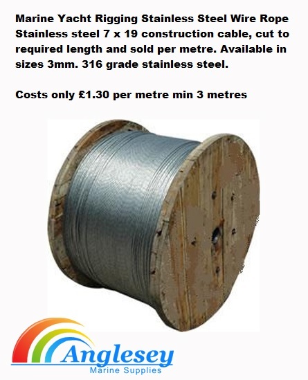 316 Grade Stainless Steel Wire 3mm