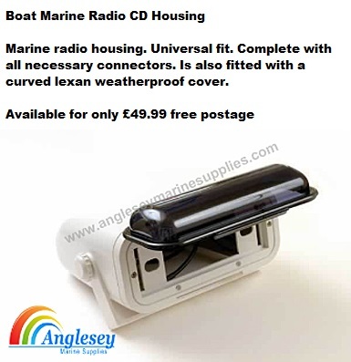 Boat Marine CD Radio Housing &amp; Cover