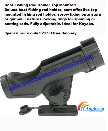 Boat Fishing Rod Holder Top Mounted Ideal For Kayaks