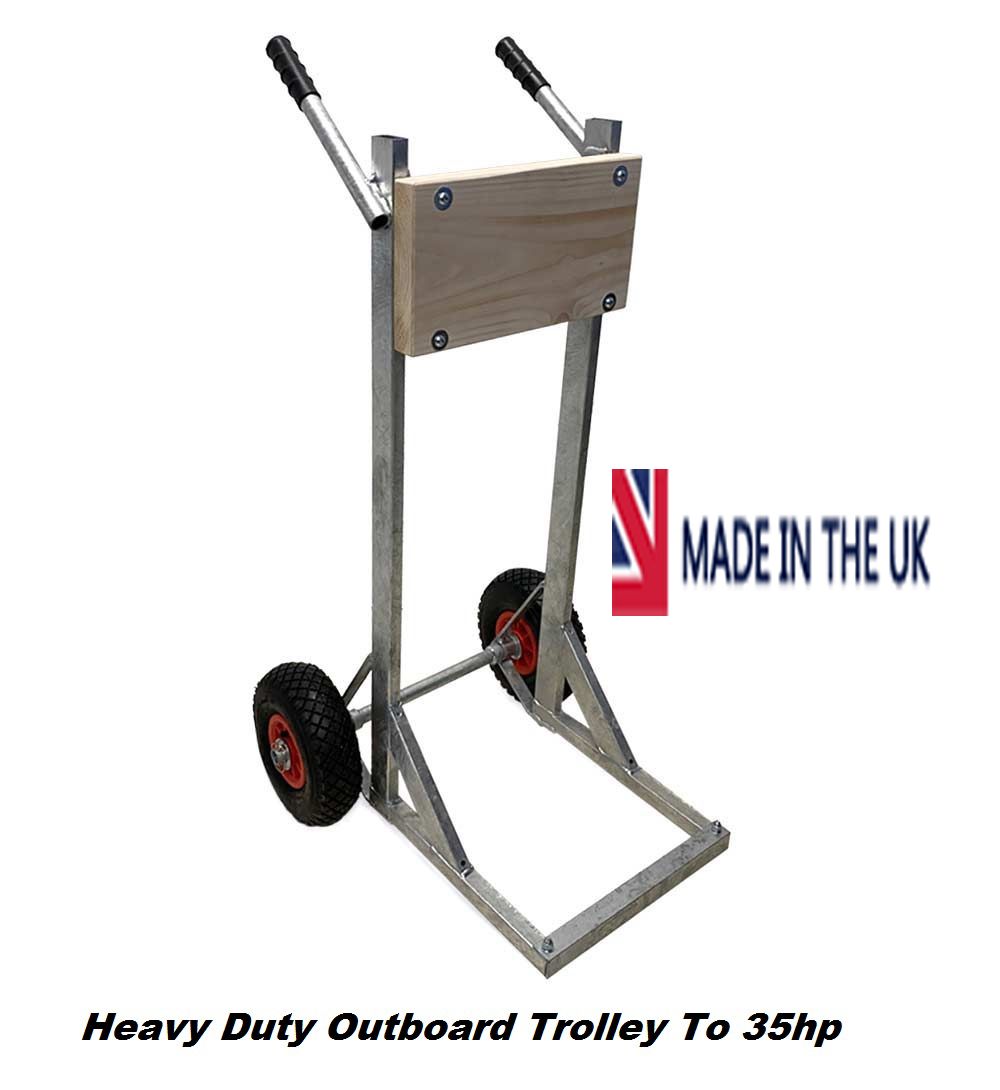 Heavy Duty Outboard Trolley To 35hp