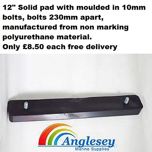 12&quot; Long Boat Trailer Side Snubber Pad