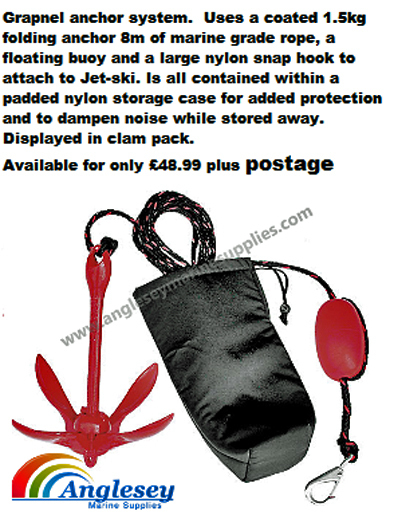 Grapnel Anchor 1.5kg Jetski &amp; Small Boat