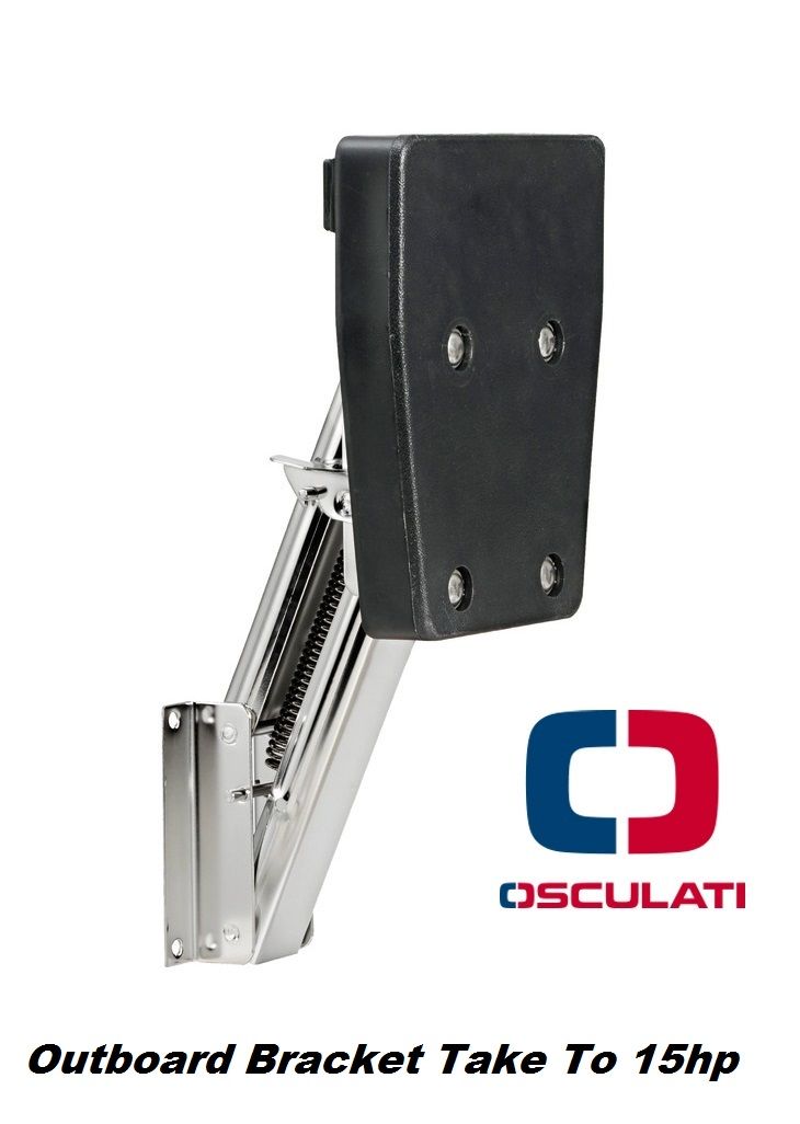Stainless steel boat engine outboard bracket