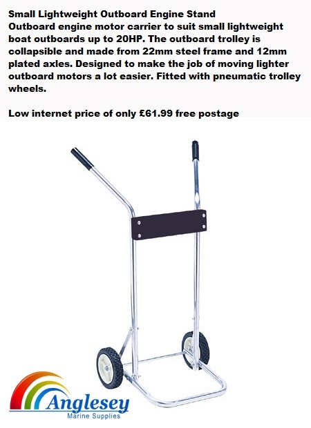 Small Lightweight Outboard Engine Stand