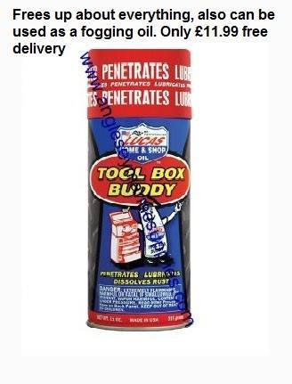 Boat marine toolbox buddy releasing oil