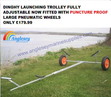 Dinghy Launching Trolley Puncture Proof