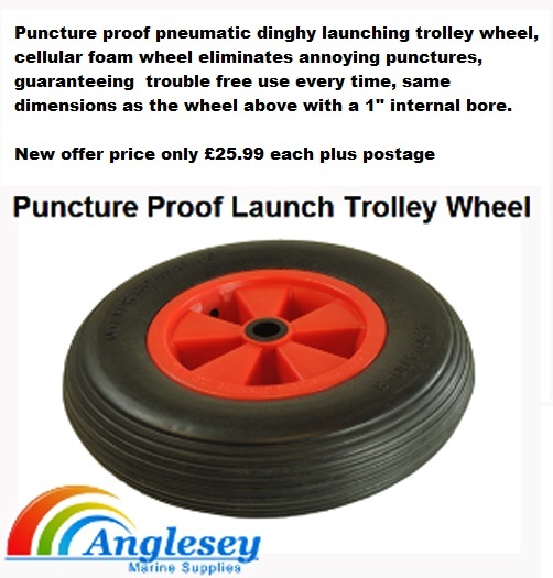 Puncture Proof Dinghy Trolley Wheel