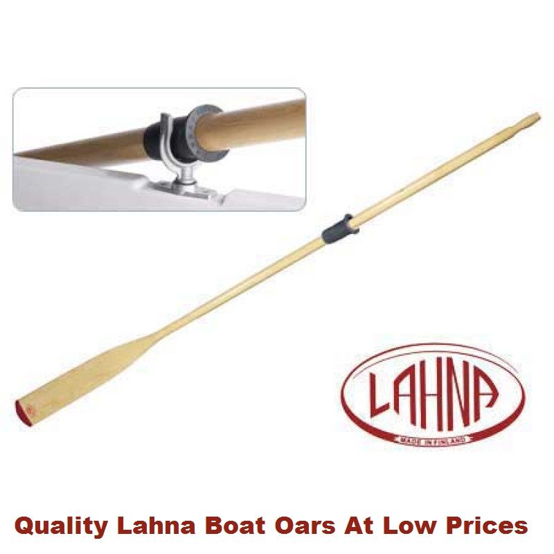 Lahna jointed wooden oars per pair